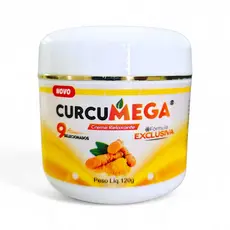 Creme Cúrcuma 120g Auxiliar Alívio Imediato de Dores Articulações Costas Musculares Massageador
