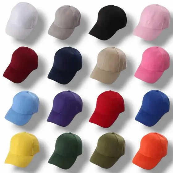Boné Liso Aba Curva Masculino Feminino Infantil Básico Casual Liso Com Ajuste