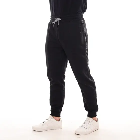 Calça Moletom Grossa Flanelada Masculina Com Cordão