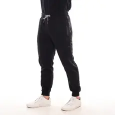 Calça Moletom Grossa Flanelada Masculina Com Cordão