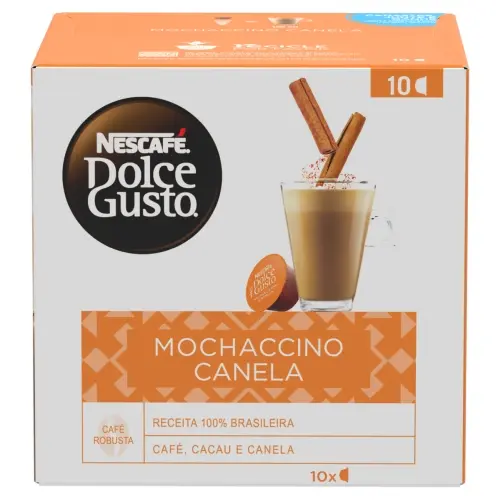Cápsula Mochaccino Canela Com 10 Unidades Dolce Gusto 170g