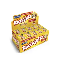 Paçoquita Quadrada Embalada Display De 1Kg Com 50 Unidades De 20g