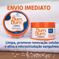 Bumbum Lisinho Phallebeauty Creme Esfoliante e Hidratante.