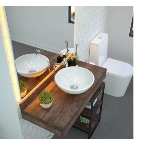 Cuba Banheiro Lavabo Sobrepor Vários Modelos