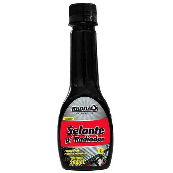 Sela e Lubrifica Radiador Furo ou Trinca no Sistema de Arrefecimento Reparo Rápido 100ml Radnaq
