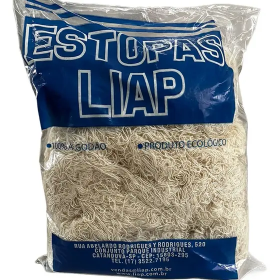 Estopa Branca Polimento 150gr