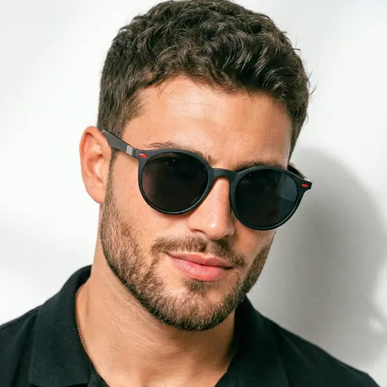 Óculos de Sol Bali Redondo Premium Funk Steampunk Retrô Clássico Oldstyle uv400 Feminino Masculino