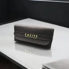 Case Courino Preta Carteira Acessórios Moda Elegante Masculino Feminino Unissex - Cacife Brand