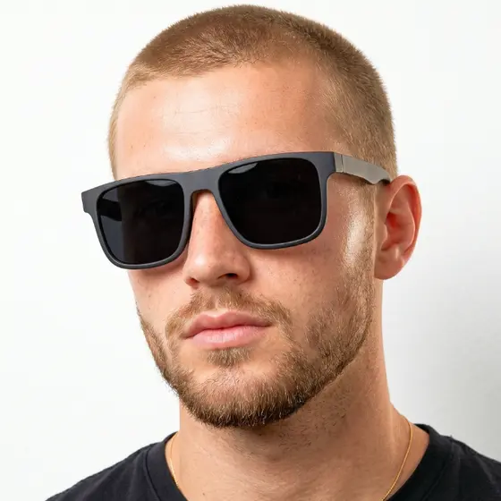 Óculos de Sol Selt Quadrado Premium Flexivel Clássico uv400 Unissex