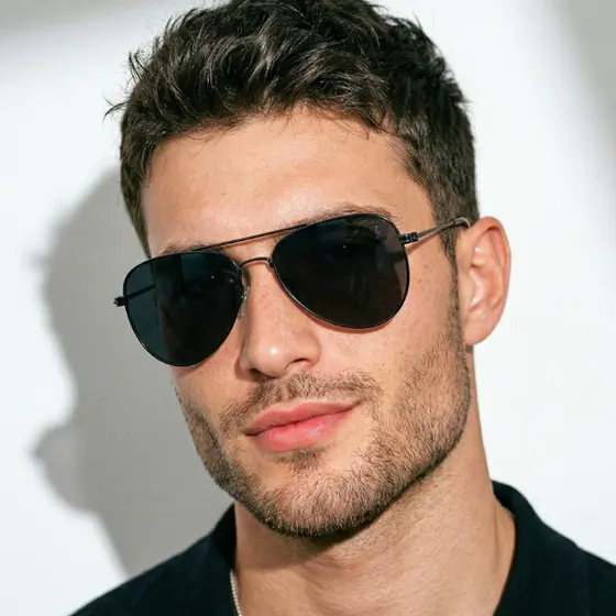 Oculos de Sol Aviador Classico Premium Basico Tendencia uv400 Masculino Feminino
