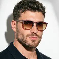 Oculos de Sol Marrom Premium Quadrado Classico Vintage uv400 Masculino Feminino