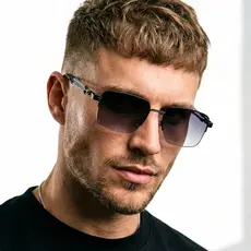 Oculos de Sol Retangular Premium Original Blogueira Tendencia Retro Unissex uv400 Masculino Feminino