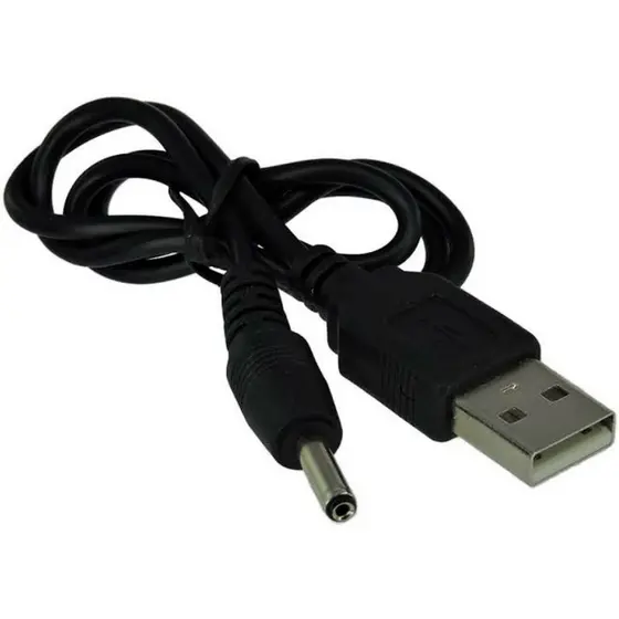 Cabo Usb Alimentação Usb P4 - Energia Dc 3,5mm Usb Caixa Som p4