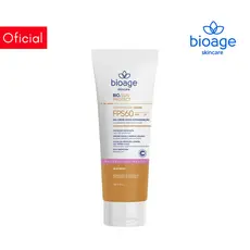Bioage Protetor Solar Facial Gel-Creme Antienvelhecimento FPS 60 Bege Médio 45g