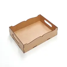 Bandeja em mdf para decoração cantinho do cafe, reta, ondulada, simples com alca