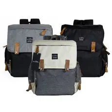 Mochila Bolsa Maternidade Estilo Land Luxury Menina Menino Bolsa Térmica Multifuncional Impermeável