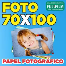 Impressão / Revelação de Foto e Poster 70x100 Cm Papel Fotográfico Fujifilm