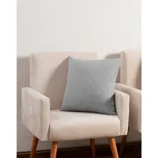 Capa de almofada toda matelada com zíper 50 x 50 ótimo acabamento