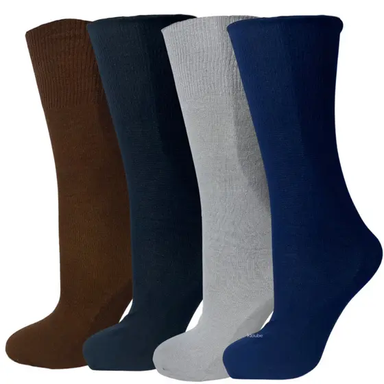 Meias Masculina Social Cano Longo Confortável Kit 3, 6, 12 Pares