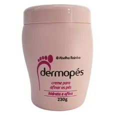Creme Para Afinar Os Pés Hidrata e Afina Dermopés Abelha Rainha 230g