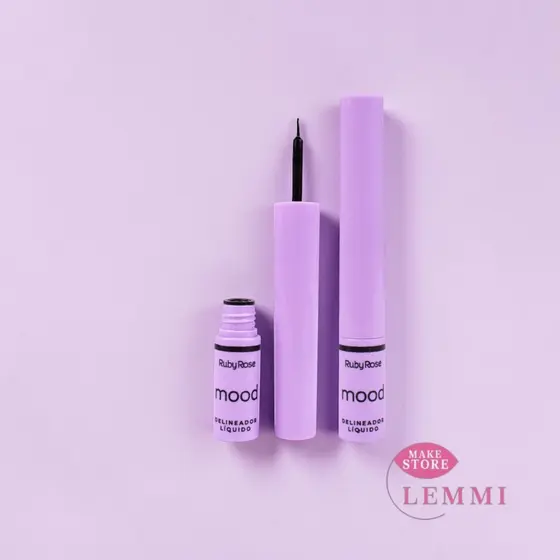 Delineador Liquido Preto Feels Mood Ruby Rose