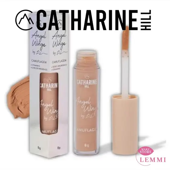 Corretivo Alta Cobertura Camuflagem Pri Lessa Angel Wings Catharine Hill Chill 8 Ml