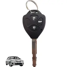 Chave ignicao transponter chip toyota corolla 2010 2011 2012