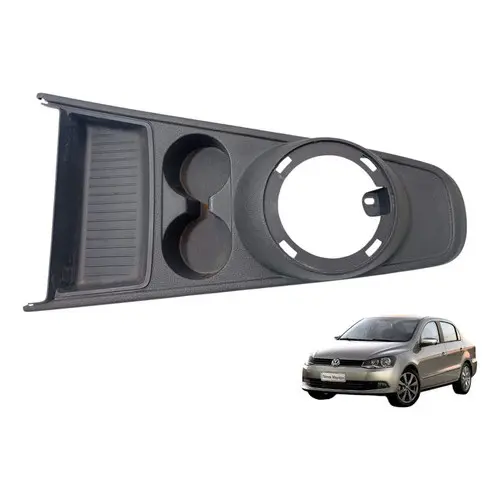 Console Central Porta Copos Vw Gol Voyage G6 2013 2014 2016