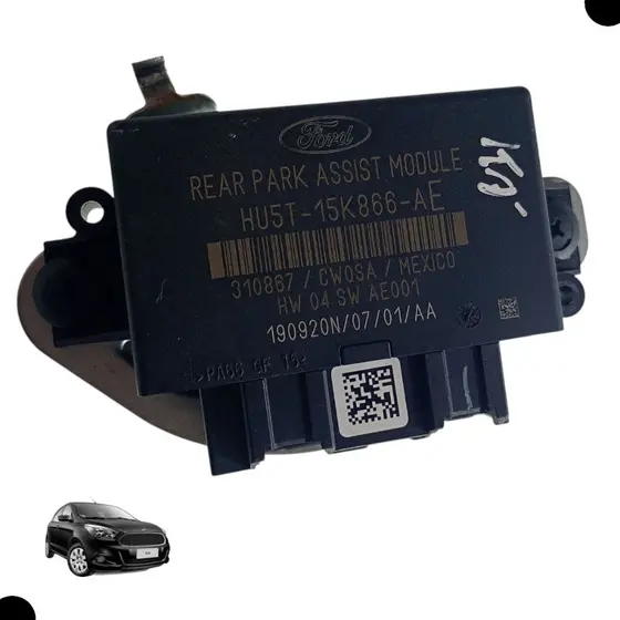 Modulo Sensor Estacionamento Ford Ka 1.0 1.5 2019 2020 2021 Preto