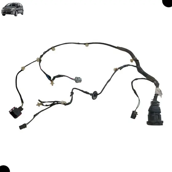 Chicote Porta Traseira Esquerda Chevrolet Meriva 2008 2009