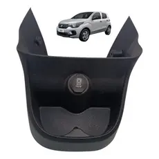 Moldura Central Porta Copos Fiat Mobi 2017 2020 Usado