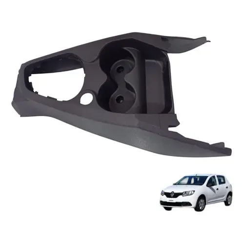 Console Central Porta Copos Renault Sandero 2015 2016 2017