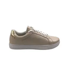 Tênis Mayra Couro Bege Cival Shoes