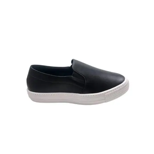Tênis Slip On Heloá Preto Cival Shoes