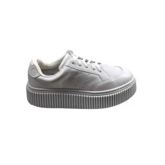 Tênis Casual Couro Dayana Branco Cival Shoes