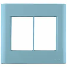 PLACA 6 POSTOS 4X4 GIZ AZUL JEANS TRAMONTINA