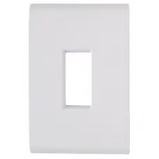 PLACA+SUPORTE 4X2 1 POSTO VERTICAL LIZ BRANCA TRAMONTINA