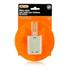FILTRO ADSL COM SAIDA PARA TELEFONE FX-ADSL2