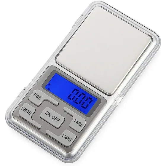 Mini Balança Digital Alta Precisão De Bolso Portátil 500g