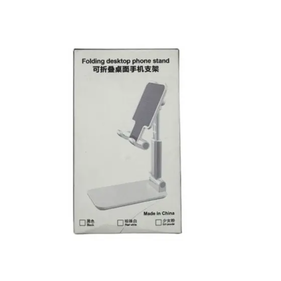 Suporte de Mesa para Celular ou Tablet holder Altura regulável Em plástico Material Resistente