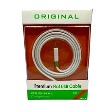 Cabo Premium iPhone CIPF Flat Premium USB Lightning Fast Charge Carregamento Rapido Não Embaraça