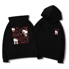 Moletom Feminino Hello Kitty Japonês Confortável Algodão