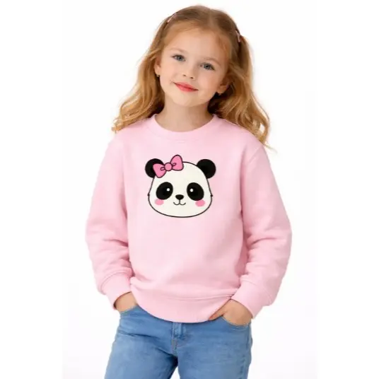 Blusa Moletom Infantil Feminina Estampada Algodão Quentinha Confortável