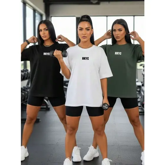 Camisetas Feminina Para Academia Super Confortável e Estilosa