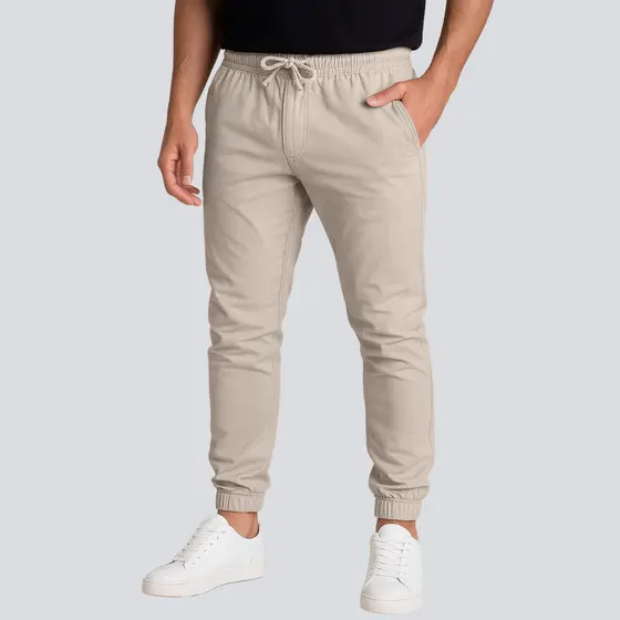 Calça Masculina Jogger Sarja Calça Brim Premium