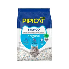 Areia Higiênica PipiCat Bianco Para Gatos - 1,8 kg