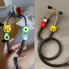 Estetoscópio / Decoração de Estetoscópio Fofo / Acessórios para pediátrico / Estetoscópio de Enfermagem Ace