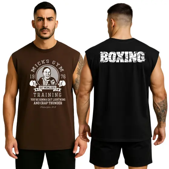 Kit 2 Camisetas Regata Masculina Oversized Academia boxe Colete Masculino Machão Longline