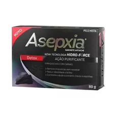 Sabonete Facial Asepxia Detox 80g