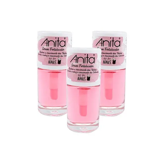 Kit Esmalte Anita Serum Fortalecedor (3 unidades)